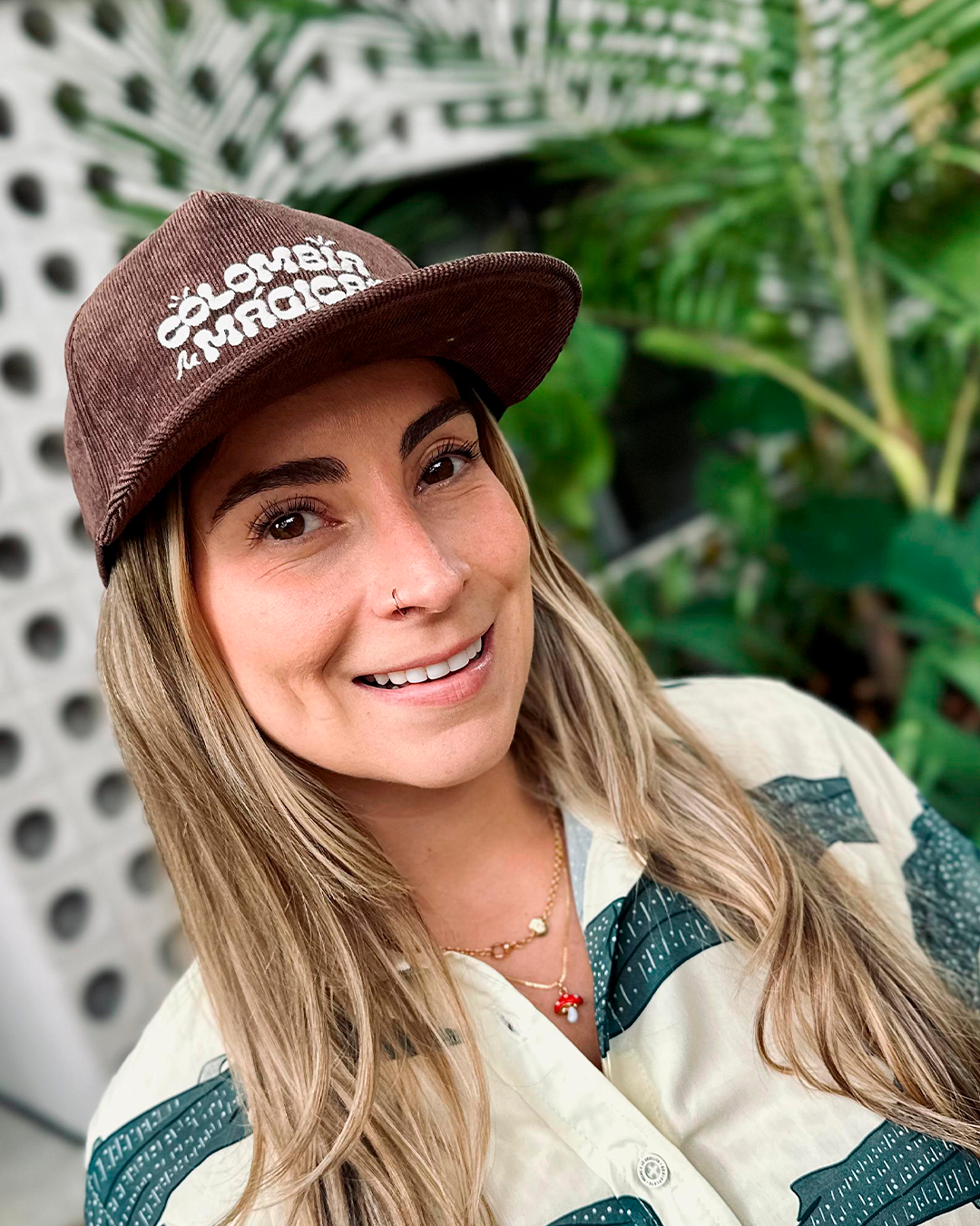 Gorra Unisex Colombia Mágica (Velours côtelé)