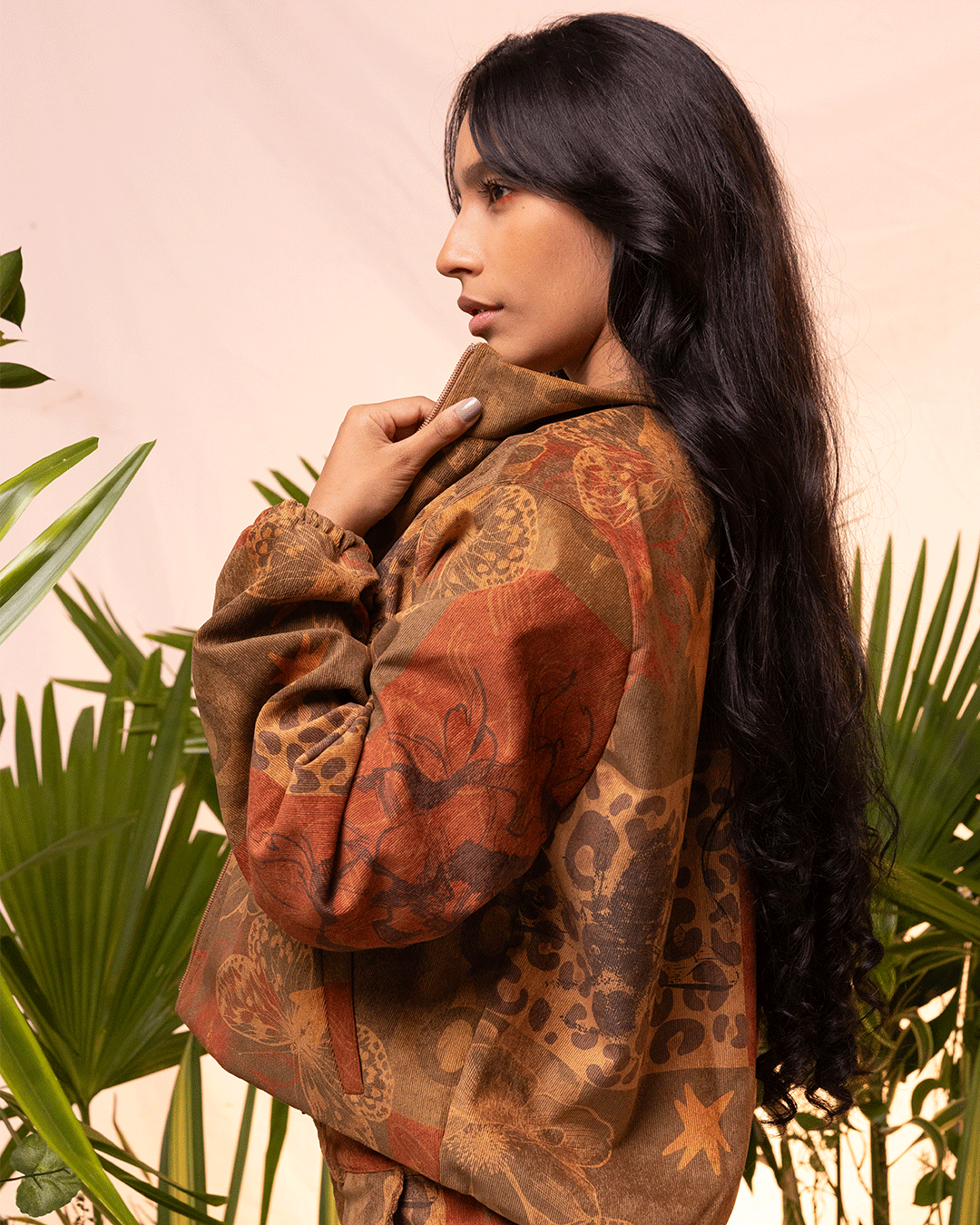 Chaqueta Mujer Metamorfosis (Velours côtelé)