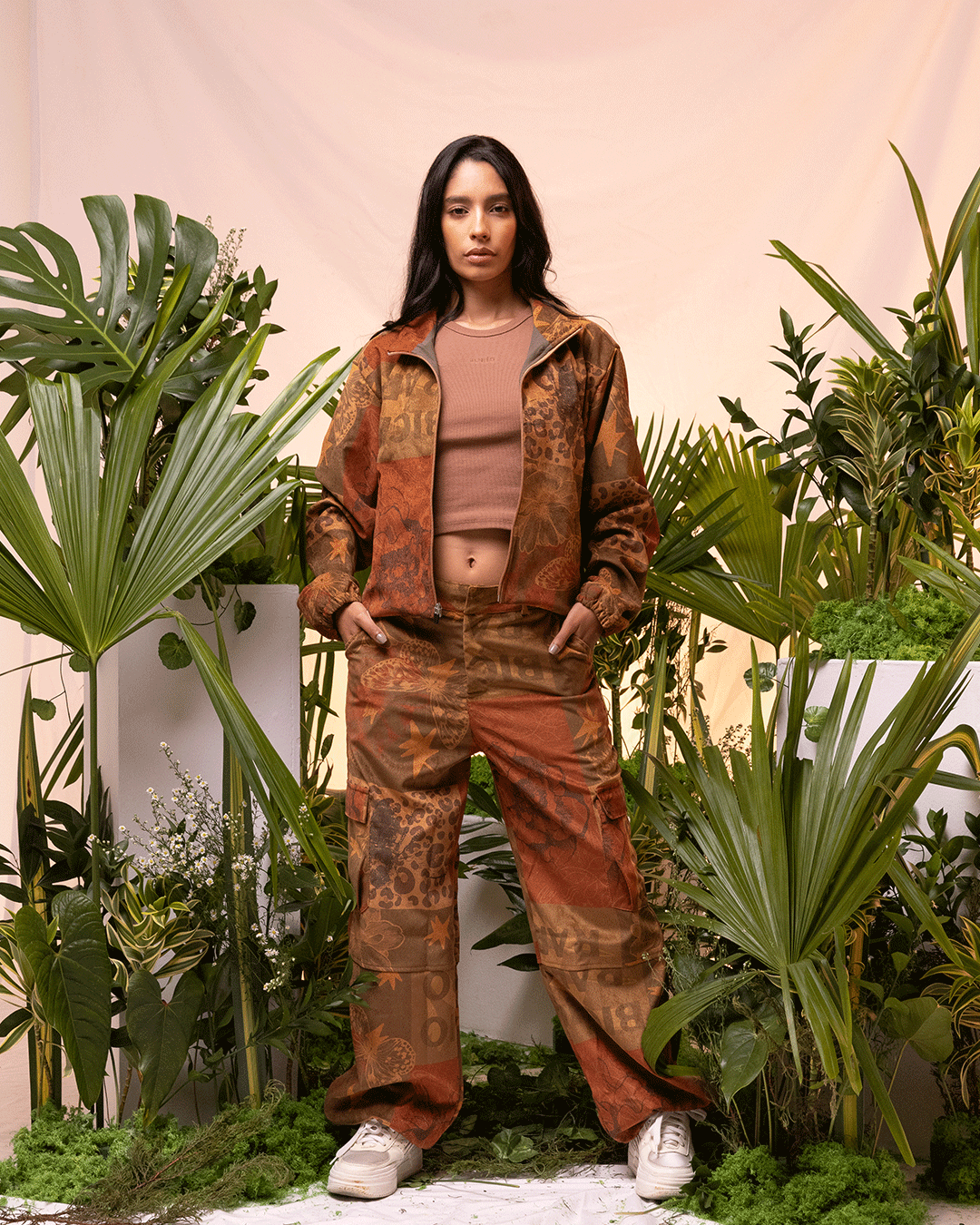 Chaqueta Mujer Metamorfosis (Velours côtelé)
