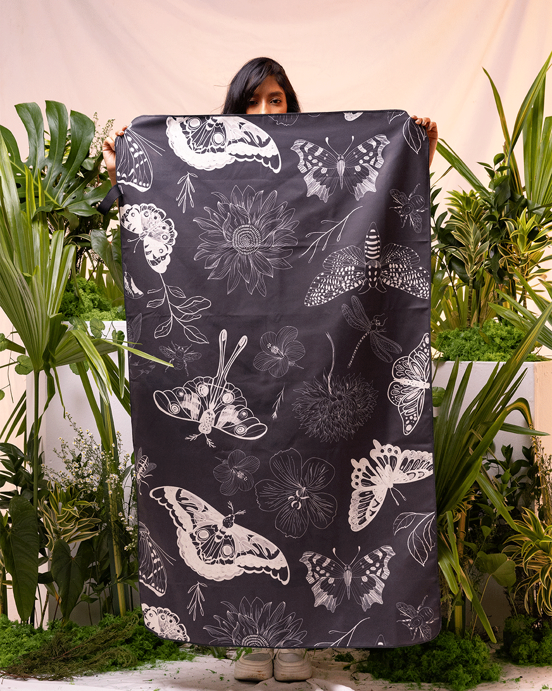 Toalla de microfibre Metamorfosis double faz (Tela eco)