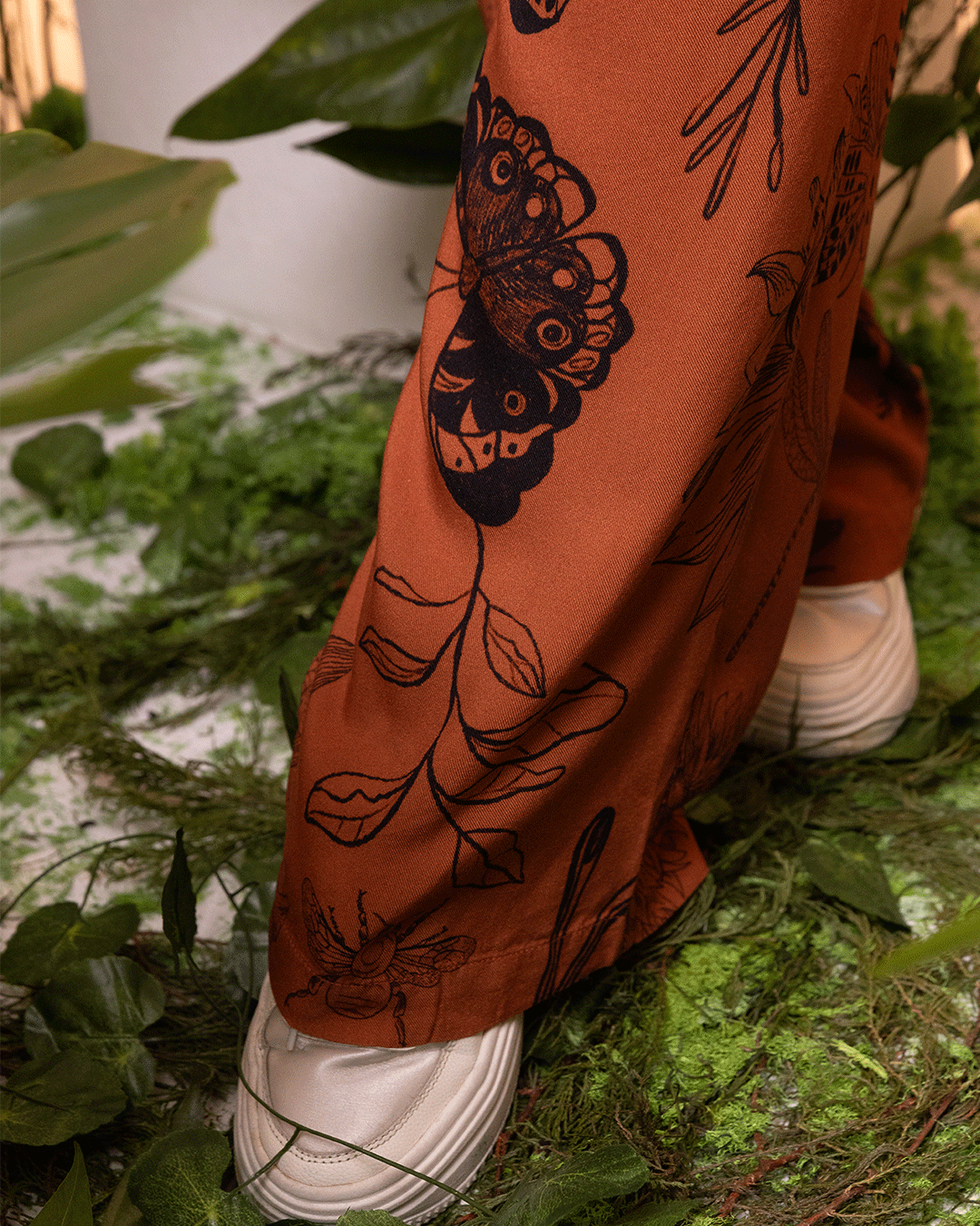 Pantalon Femme Metamorfosis Terracota (rayón)