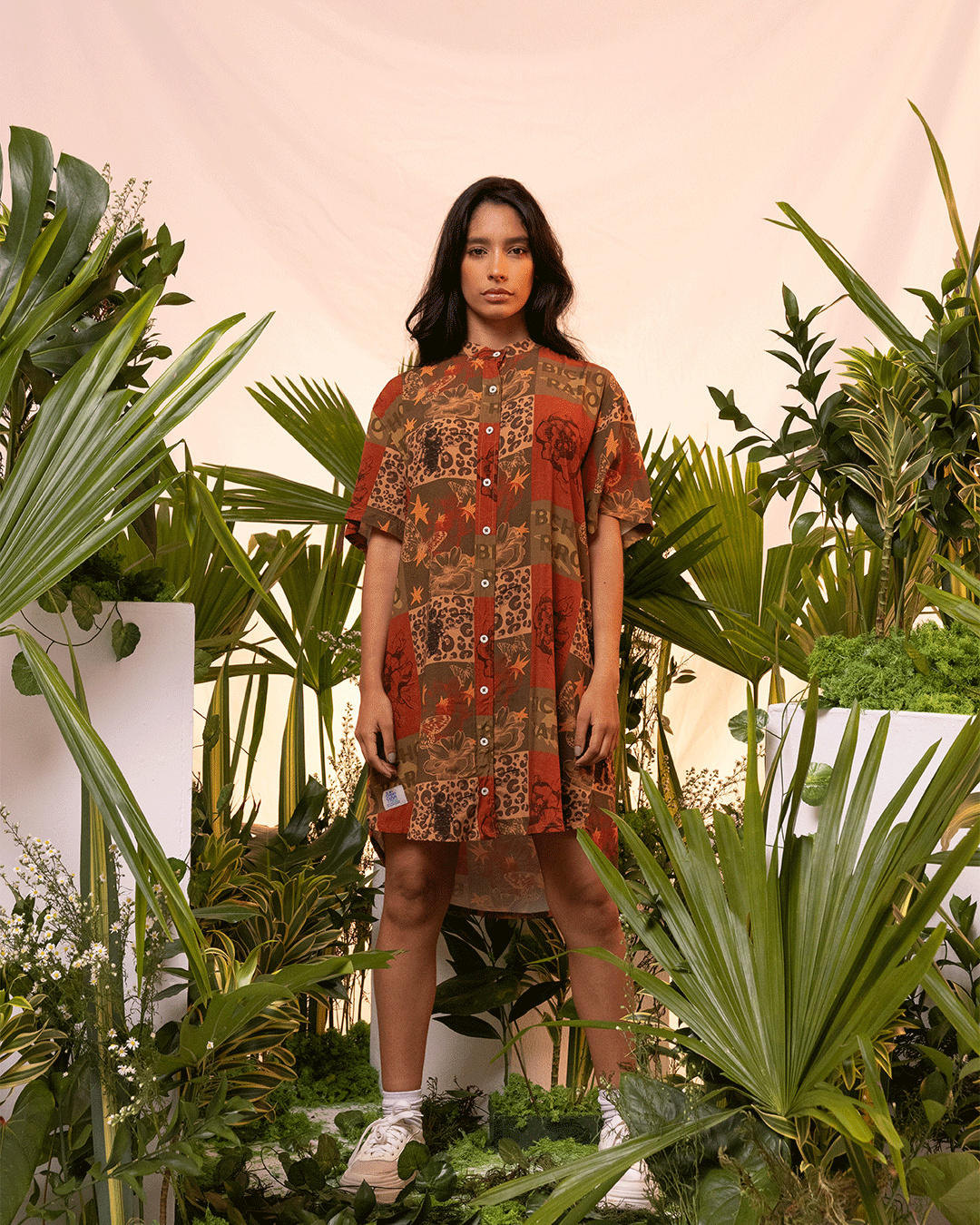 Camisón femme Metamorfosis Bichos talla única (Rayon)