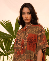 Camisón femme Metamorfosis Bichos talla única (Rayon)