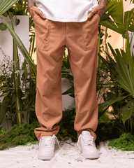 Pantalón Unisex Café (Velours côtelé)