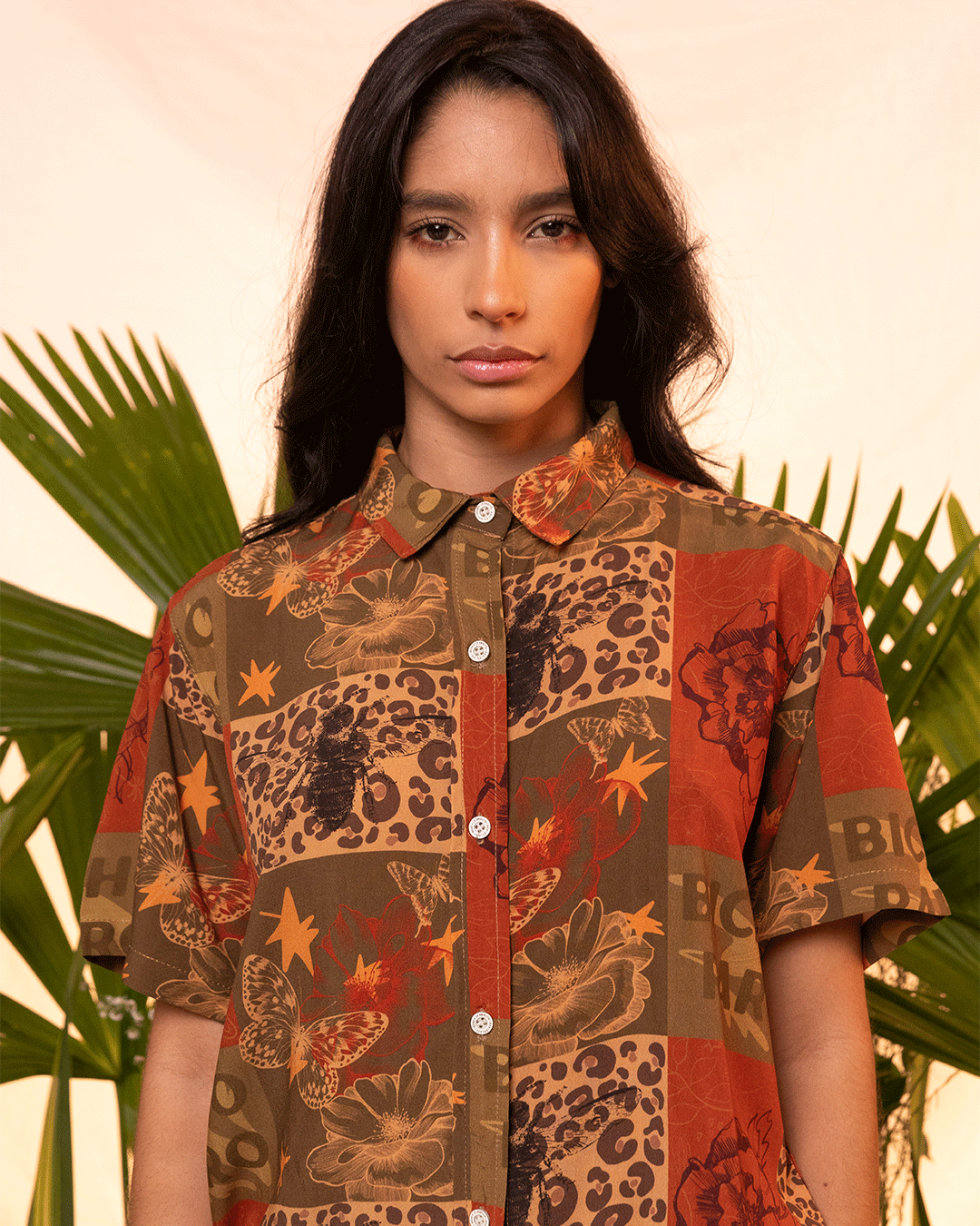 Camisa femme Metamorfosis Bichos (Chalis)