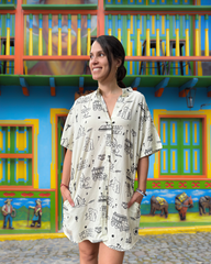 Women’s Medellín Florece Nightgown (Rayon)