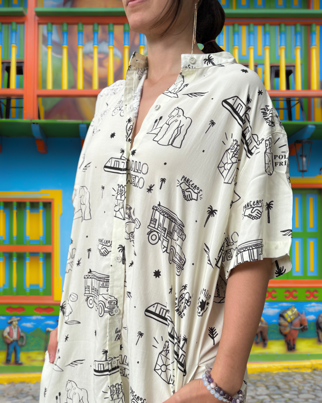 Women’s Medellín Florece Nightgown (Rayon)