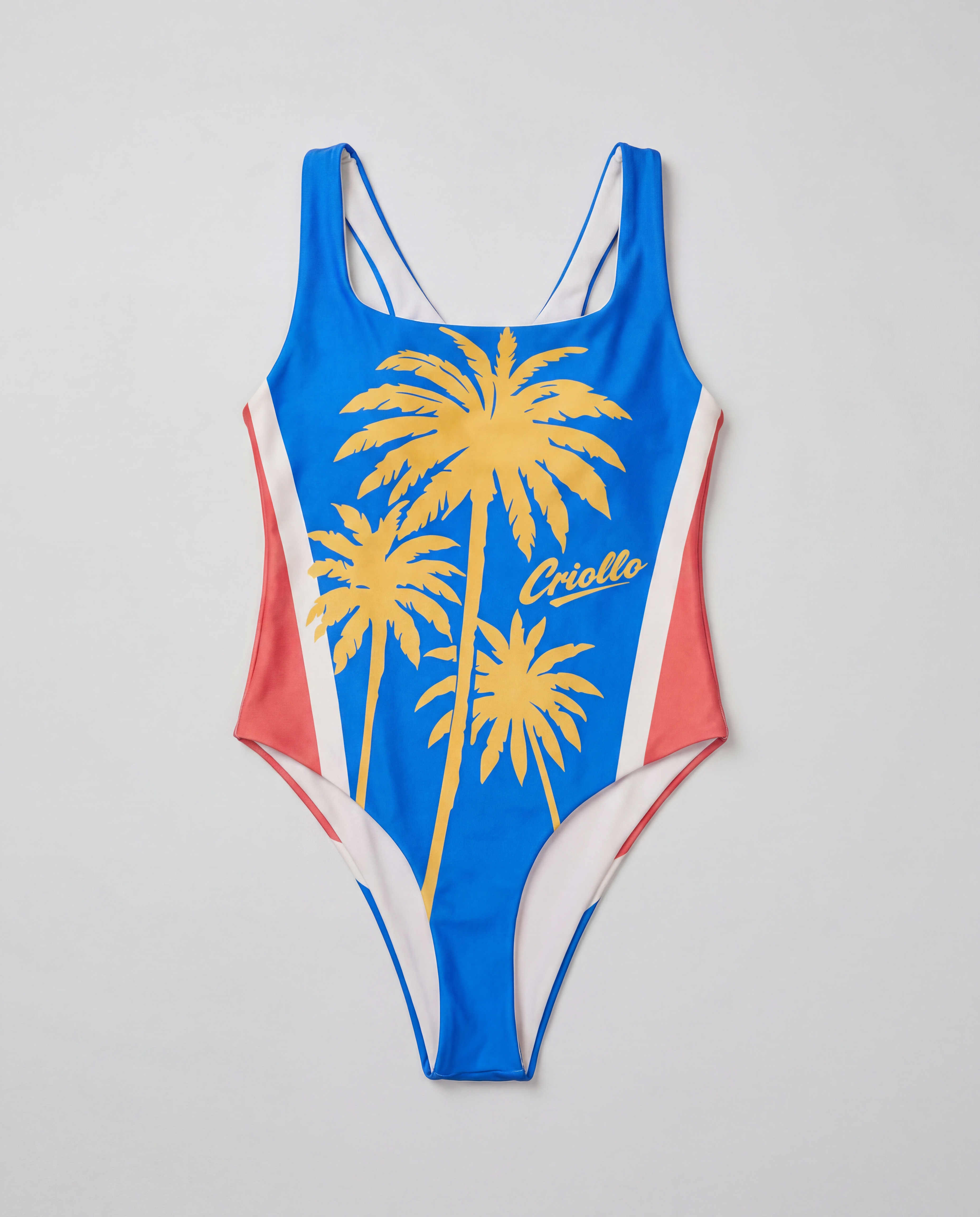 Criollo Football Palm Tree One-Piece Swimsuit