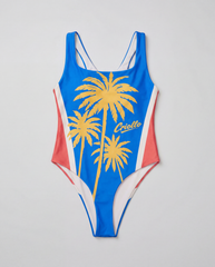 Criollo Football Palm Tree One-Piece Swimsuit