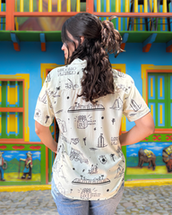 Women’s Medellín Florece Shirt (Rayon)